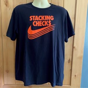 Nike DRI-FIT Tee “STACKING CHECKS” XL